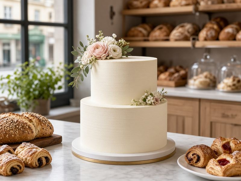 Custom cakes at Muscomatte House