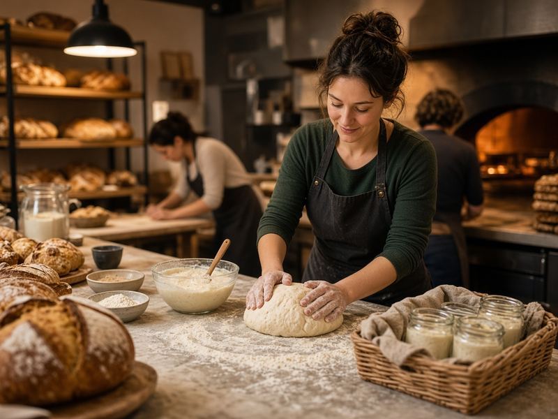 Baking classes at Muscomatte House