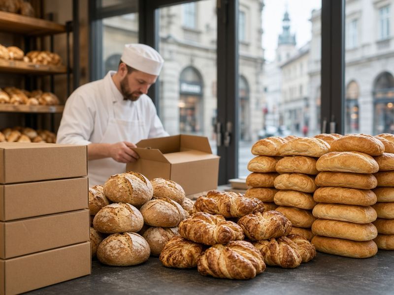 Wholesale rolls at Muscomatte House